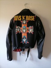 Vintage Gilet-Chaleco-Vest  GUNS n ROSES  , Taglia Medium Turbo Gadget 1996