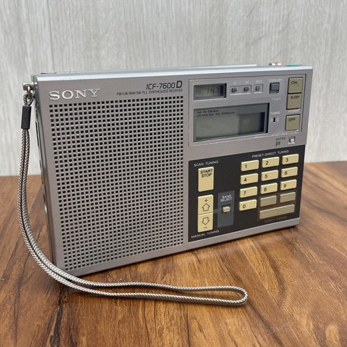 Vintage sony icf - sony, icf-7600d