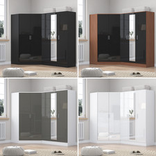 REFLECT Gloss 5 Door Wardrobe