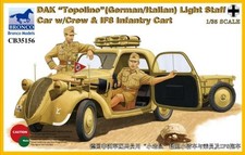 Bronco Models CB35156 1:35 DAK/Afrika Korps 'Topolino' (German/Italian) Light St