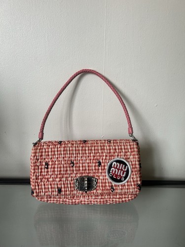 Miu matelasse canvas bijou - miu,