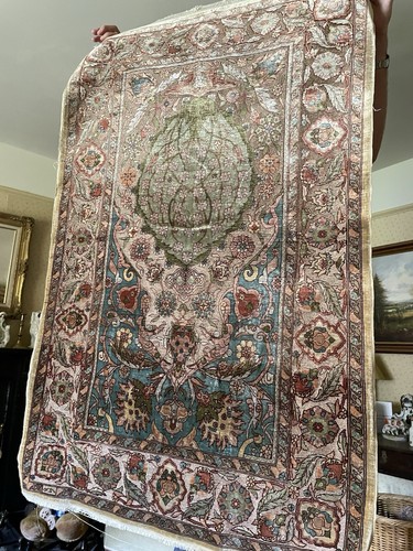 Persian silk rug - persian,