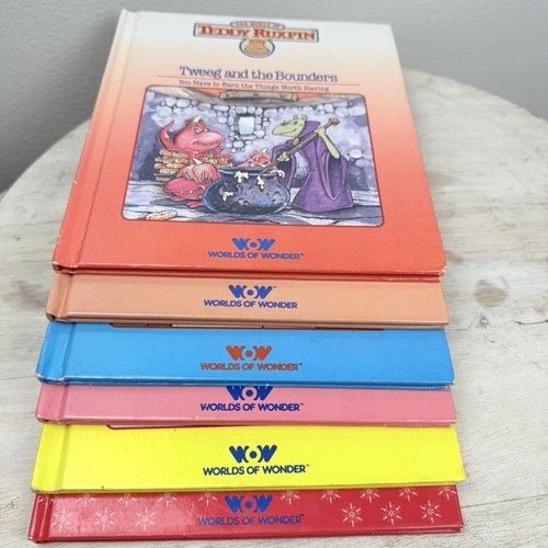 Teddy ruxpin books lot - ruxpin, of