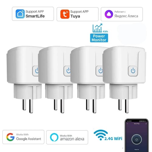Smart wifi socket 20a - eu,