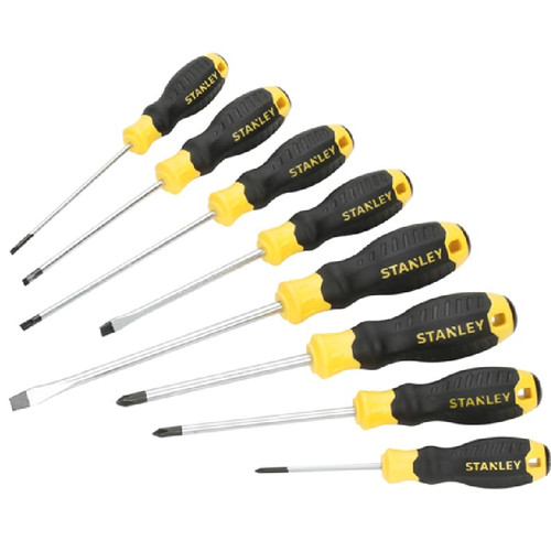 Stanley screwdriver set - screwdriver, 8pc
