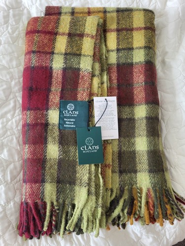 Highland wool blend tartan - highland,