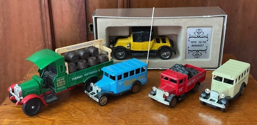 Assorted corgi cars vans 1 - 5,