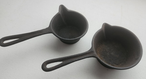 Lot vintage cast iron - 2,