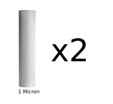 2 x 1 micron sediment