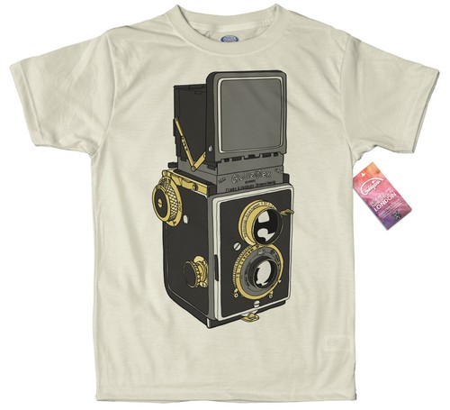 Rolleiflex camera shirt - t,
