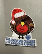The RSPB Robin Challenge Badge - Fun Camp Blanket Badge