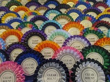 2 Tier Assorted Clear Round