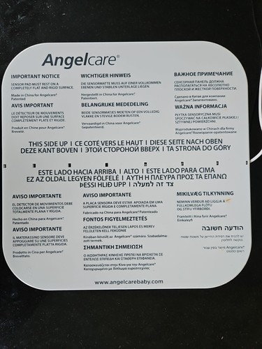 Anglecare movement sensor pad - movement,