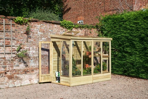 Forest lean green house - lean,