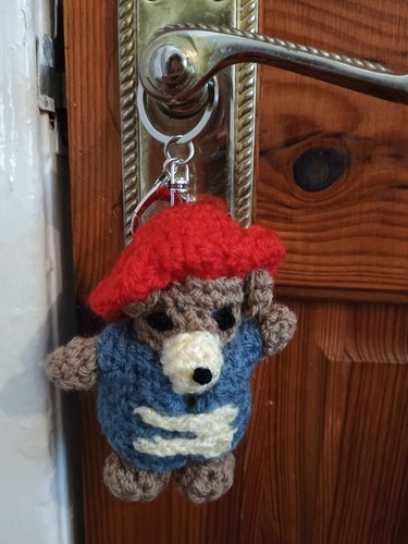 Paddington bear key ring - paddington,