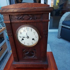  Antique Edwardian Oak Cased