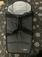 Graco Baby Carry Cot Carrycot Bed Travel  Soft Black Travel Cot