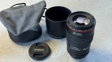 Canon EF 100mm f/2.8 L IS Macro USM Lens -  immaculate condition 