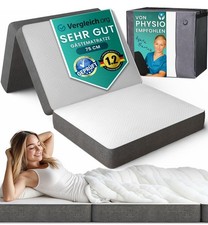 Folding Mattress Single 14cm Thick Memory Foam Foldable Bed For Travel, Camping