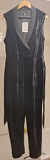 Next Velvet Jumpsuit Size 18