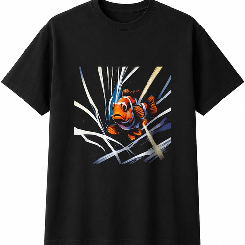 Clownfish sunbeams sea ocean - sunbeams,