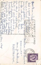 FAMILY HISTORY - POSTCARD -