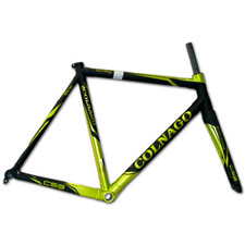 Colnago C59 Italia Elettronico Carbon Road Frameset 57cm Black & Green Flake