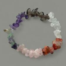 Crystal Gemstone Stretch Bracelet Natural Stone Chip BUY 2 GET 1 FREE!