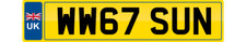 WATSON Private number plate