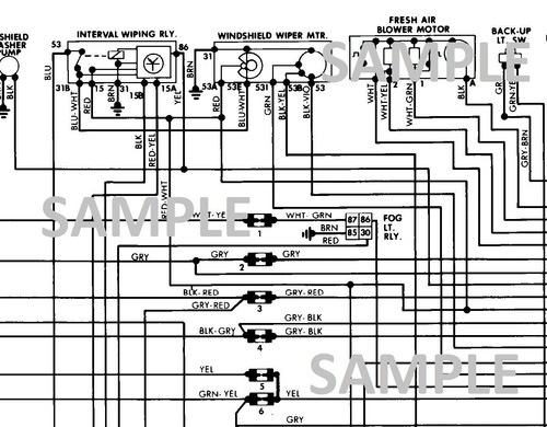1982 porsche 911sc wiring - 1982,