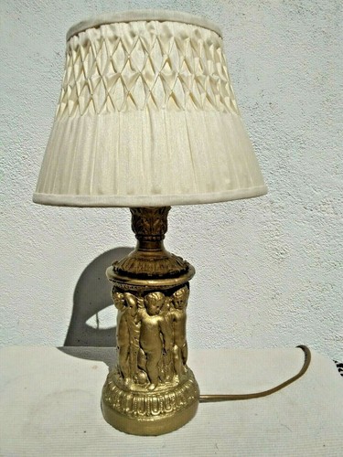 Vintage gold gilt putti - gilt,