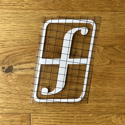 Forum white die cut sticker - white,