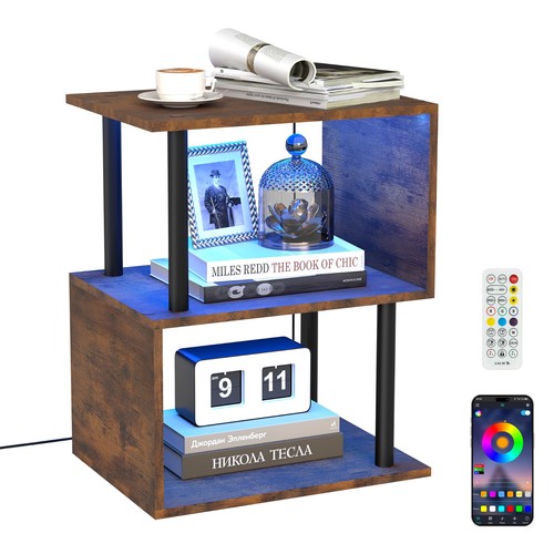 Small side table with - small,