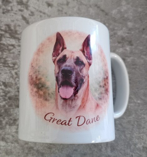 Great dane ceramic - ceramic, mug