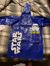 Disney stars wars pvc raincoat - stars,