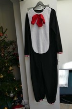 Dr Seuss Cat in the Hat Adult Fancy Dress Costume - Size Medium.