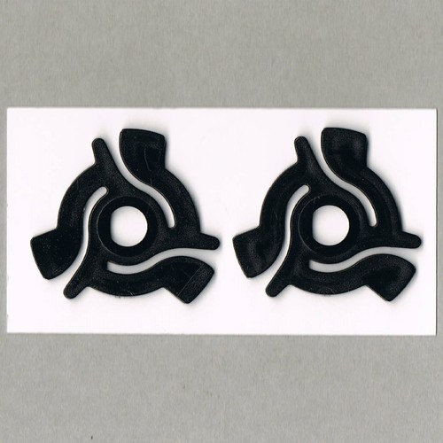 Vinyl record adapters - record, x2