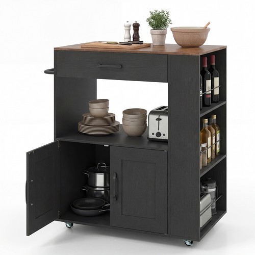 Mobile kitchen cart with - mobile,