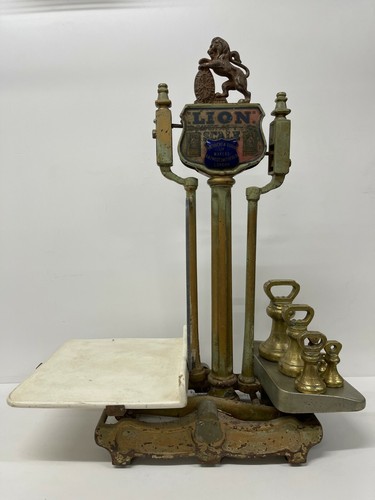 Antique scales butchers - scales,