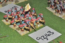 25mm classical / greek - long spear 12 figs - inf (93163)