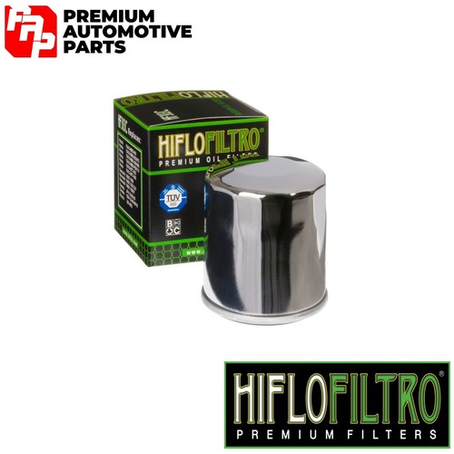 Chrome oil filter fits honda - fits,