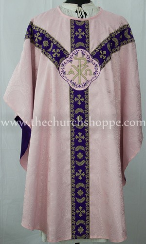 Rose gothic chasuble vestment - chasuble,