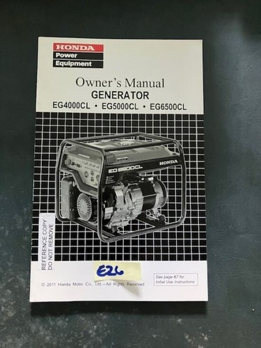 Oem honda eg4000cl eg5000cl - oem,