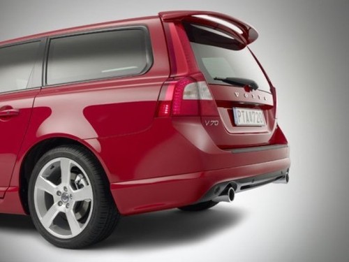 Roof spoiler for volvo v70 - for,