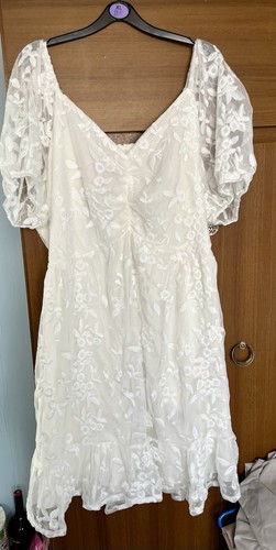 Ladies white lace - white,