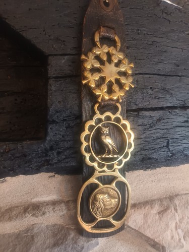 Vintage horse brasses - vintage,