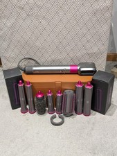 Genuine Dyson Airwrap Hair Drier - Pink. With Box and 2 additional barrel sets