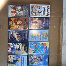 10 x Walt Disney Classics VHS