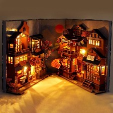 DIY Book Nook Kit, 3D Wooden