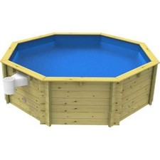Wooden Fun Pools Octagonal Above Ground Swimming Pool
